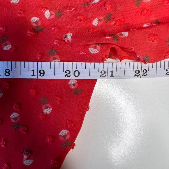 Matilda Jane Top Must Be Love Ruffle- V-Neckline Blouse Style 29612T Size Small - Picture 7 of 11